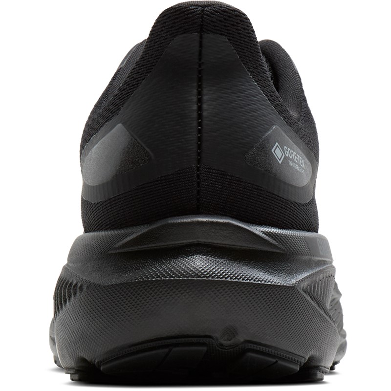 Vodoodporne moške cestne tekaške superge Brooks Ghost 18 GTX z membrano GORE‑TEX Invisible Fit, mehkim blaženjem DNA LOFT v3 in podplatom RoadTack za tek v dežju.