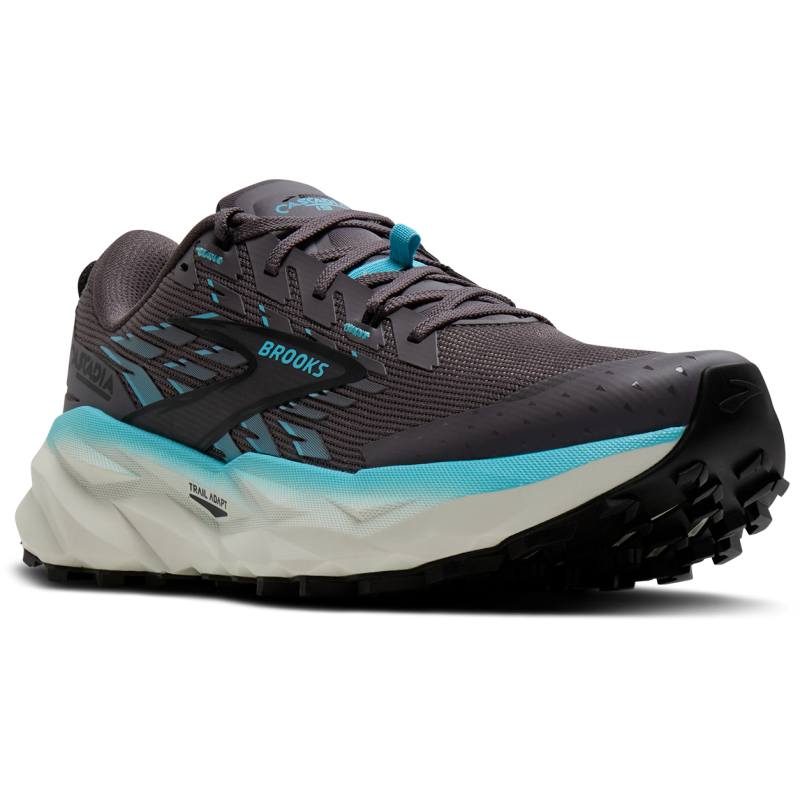 Brooks Cascadia 19 za ženske prinaša vrhunski oprijem TrailTack, mehko DNA LOFT v3 blaženje in zaščito Rock Shield za varen tek po zahtevnih terenih. Odkrij zanesljiv trail copat za brezkompromisno avanturo.