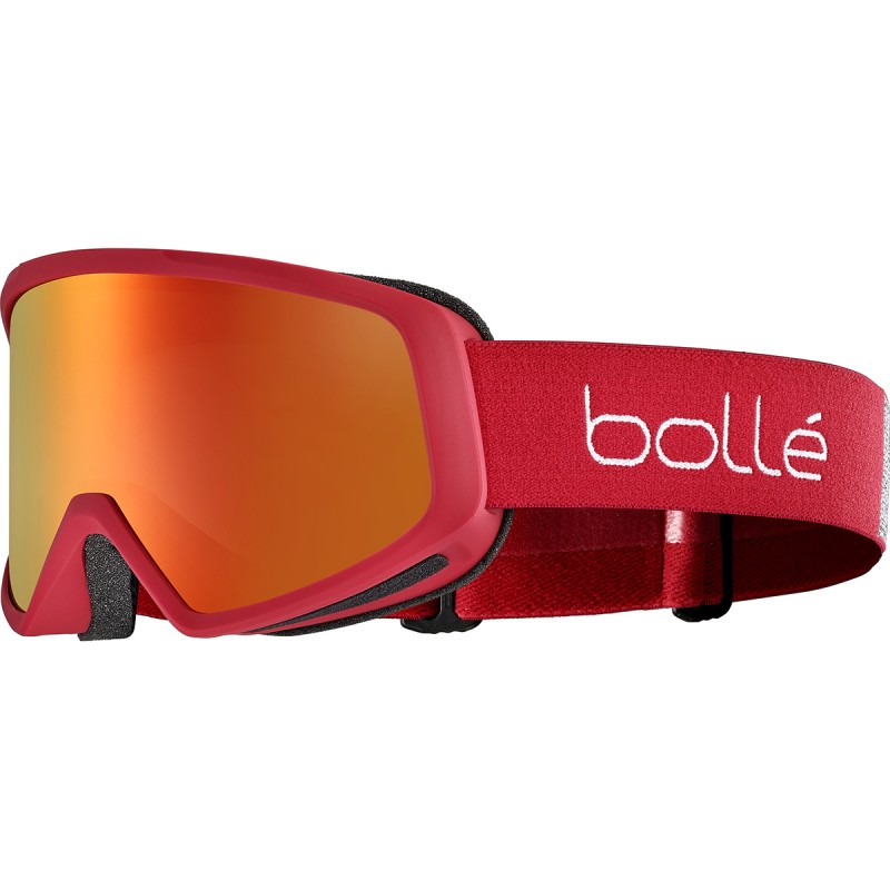 Smučarska očala BOLLE BEDROCK PLUS CARMINE RED