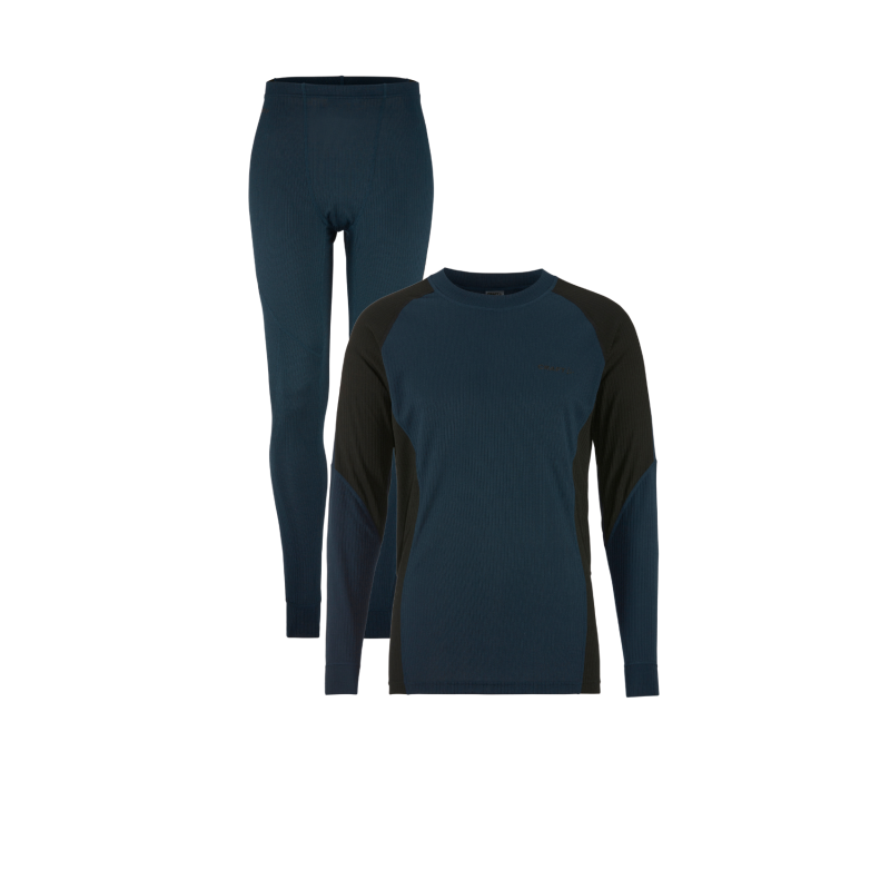 Moški termo set Craft Baselayer iz 100% recikliranega poliestra nudi toploto, hitro sušenje in udobje pri vseh zimskih športih. Odličen osnovni sloj. AS Sport Outlet.