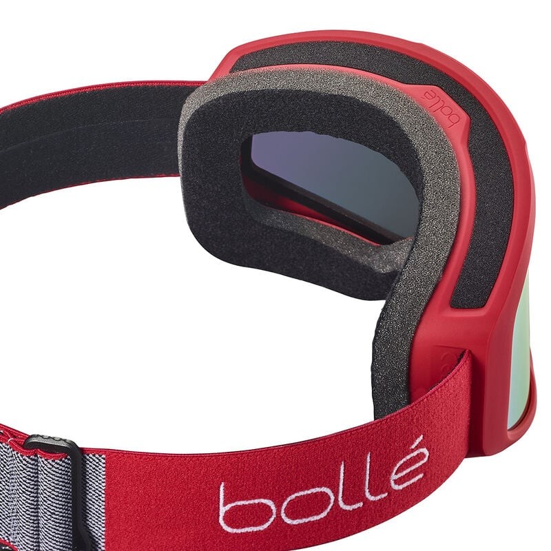 Smučarska očala BOLLE BEDROCK PLUS CARMINE RED