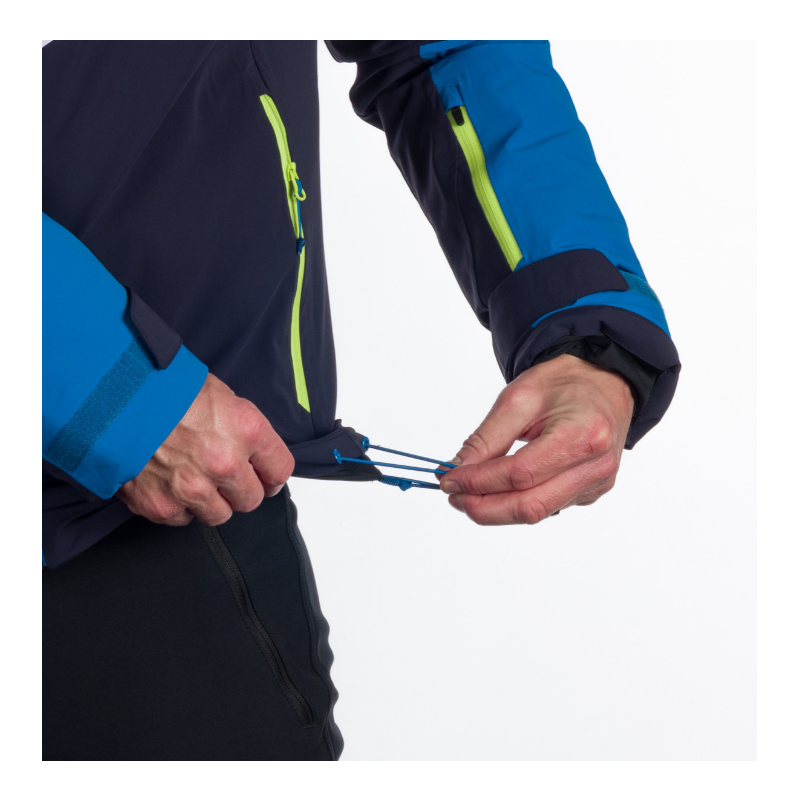 Moška smučarska jakna NORTHFINDER STEPHAN združuje 10K/10K vodoodporno zaščito, izolacijo PrimaLoft® Eco Black in RECCO® varnostni sistem. Popolna izbira za zahtevne smučarje, ki želijo toplino, udobje in varnost v vseh zimskih razmerah.