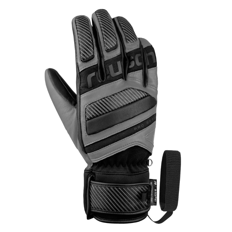 Reusch Henrik Kristoffersen Signature – ekskluzivne usnjene smučarske rokavice z R-LOFT™ izolacijo, karbonsko zaščito in popolnim oprijemom. Elegantna izbira za zahtevne smučarje. Na voljo pri AS Sport Outlet.