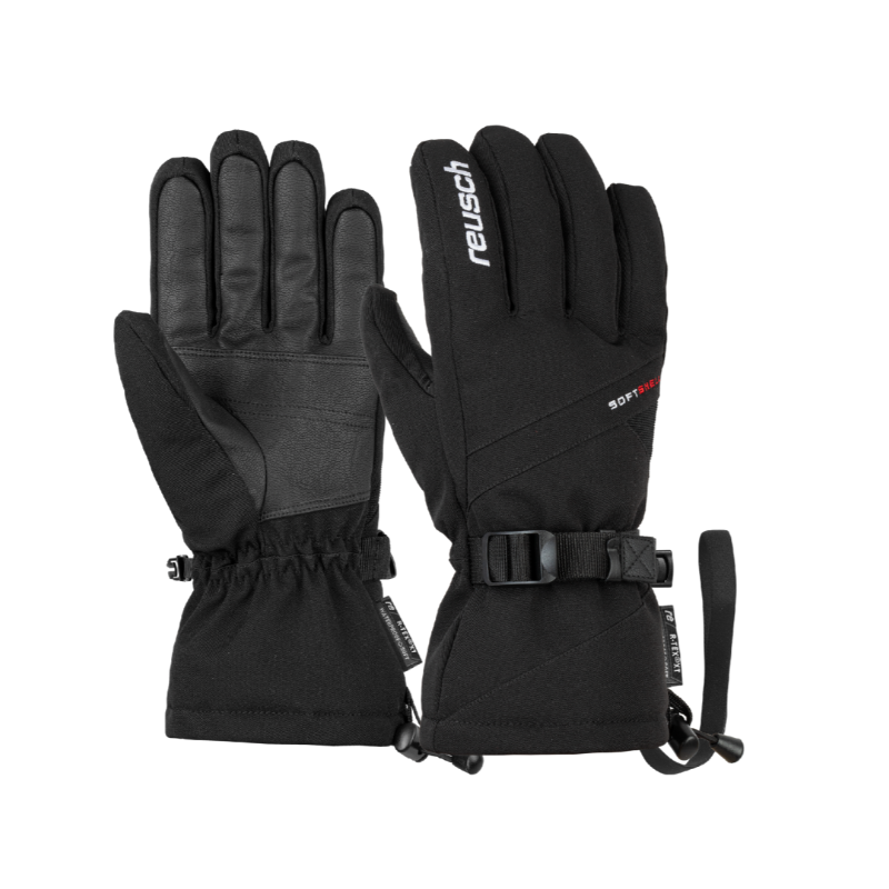 Reusch Outset R-TEX® moške rokavice – tople, nepremočljive in zračne smučarske rokavice z udobno Softshell konstrukcijo in TecFill™ izolacijo. Zanesljivost Reusch!