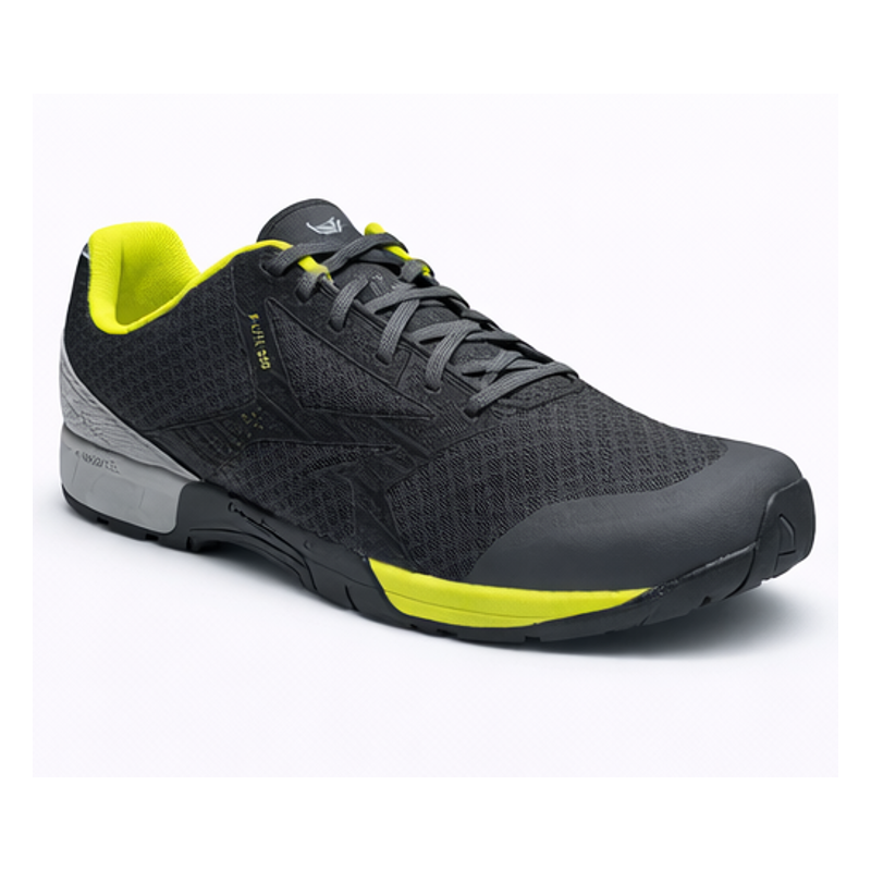 Moške fitness superge INOV8 F-LITE 250 za CrossFit, dvigovanje uteži in intenzivne treninge. Le 250 g, 3 mm drop, stabilen oprijem in maksimalna agilnost. Idealne gym superge za resne treninge.
