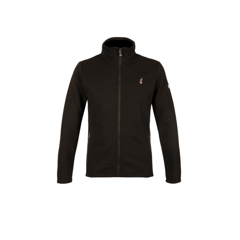 Moški midlayer AULP CRUIZ BLACK zagotavlja popolno toploto, izjemno svobodo gibanja in zračno jacquard pletivo. Odličen kot srednji sloj za smučanje ali outdoor aktivnosti. Odkrij udobje in performance v AS Sport Outlet.