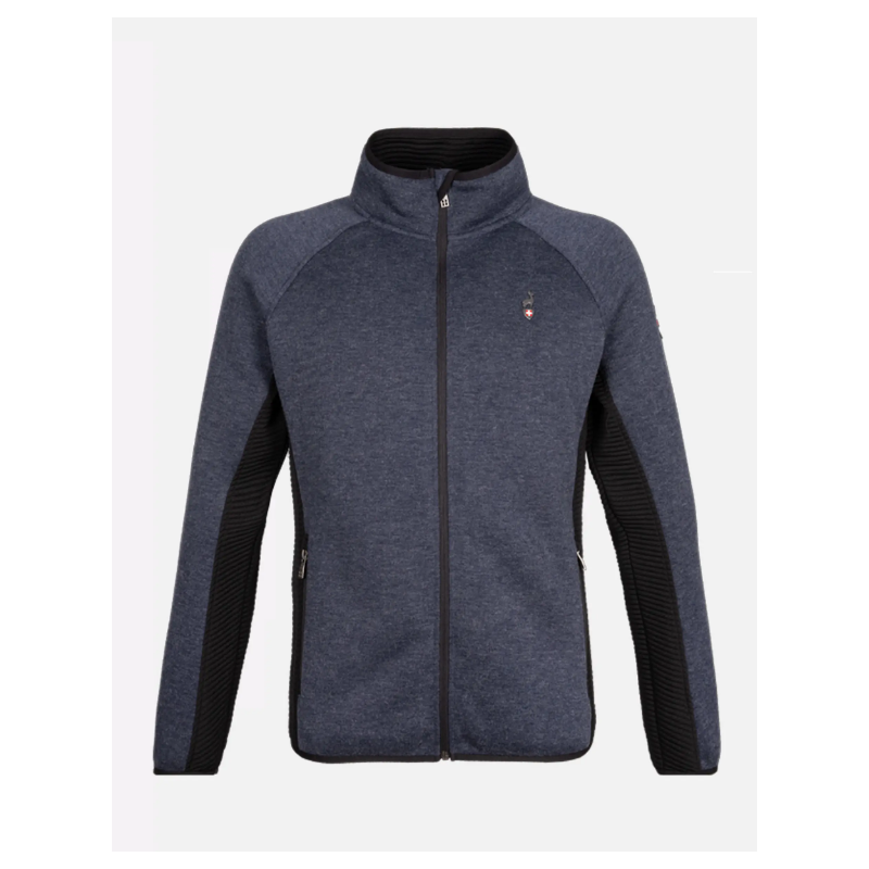 Topel in zračen moški midlayer AULP Ronal za smučanje, pohodništvo in outdoor aktivnosti. Lahek, raztegljiv in udoben srednji sloj. AS Sport Outlet.