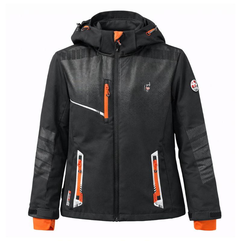 Moški softshell AULP NEVIM nudi zanesljivo zaščito pred vetrom in dežjem z membrano 5.000/5.000 ter mehko mikroflis podlogo. Slim fit kroj in snemljiva kapuca za udobje pri pohodništvu in vsakodnevni uporabi.