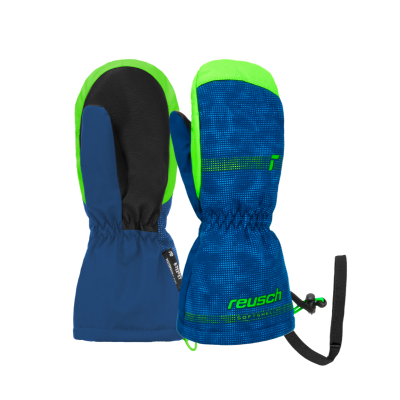 Otroške rokavice Reusch Maxi R-TEX® XT Mitten – tople, mehke in popolnoma vodoodporne rokavice z dolgo manšeto in zapiralnim sistemom. Idealne za male raziskovalce snega! Na voljo v AS Sport Outlet.