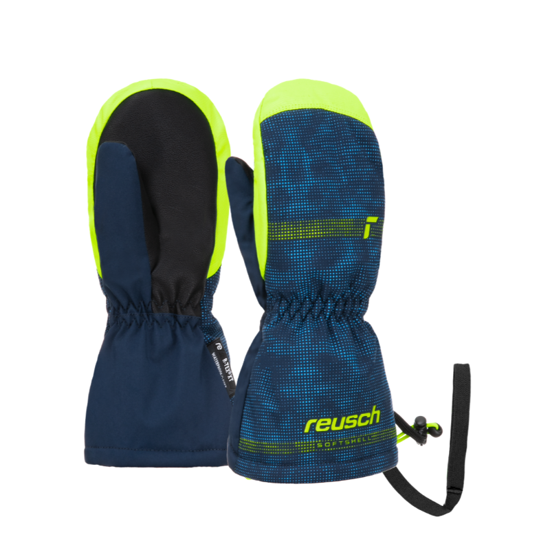 Otroške rokavice Reusch Maxi R-TEX® XT Mitten – tople, mehke in popolnoma vodoodporne rokavice z dolgo manšeto in zapiralnim sistemom. Idealne za male raziskovalce snega! Na voljo v AS Sport Outlet.