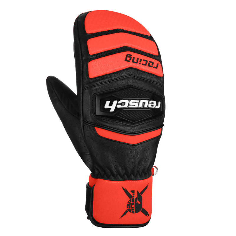 Otroške smučarske rokavice Reusch Worldcup Warrior GS Mitten – vrhunske usnjene rokavice z R-LOFT™ izolacijo, ki nudijo toploto, zaščito in profesionalno kakovost za mlade tekmovalce. Na voljo v AS Sport Outlet!