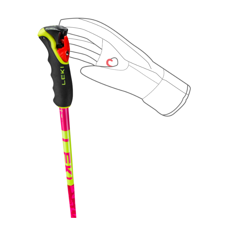 LEKI Spitfire 3D roza palice – Trigger 3D sistem, aluminij HTS, odlična stabilnost in zamenljive košarice. Popolne za freeride in progo. Naroči pri AS Sport Outlet!