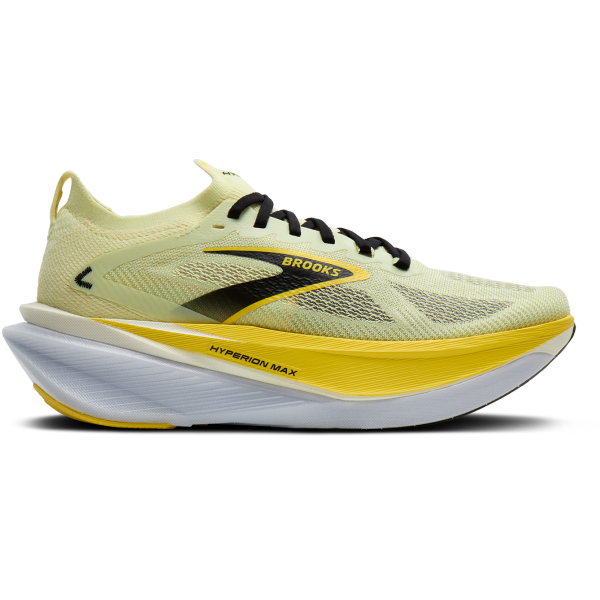 BROOKS Hyperion Max 3 so lahke in odzivne moške tekaške superge z DNA GOLD in DNA FLASH v2 blaženjem ter SpeedVault ploščo. Idealne za tempo teke, intervale in hitre treninge.
