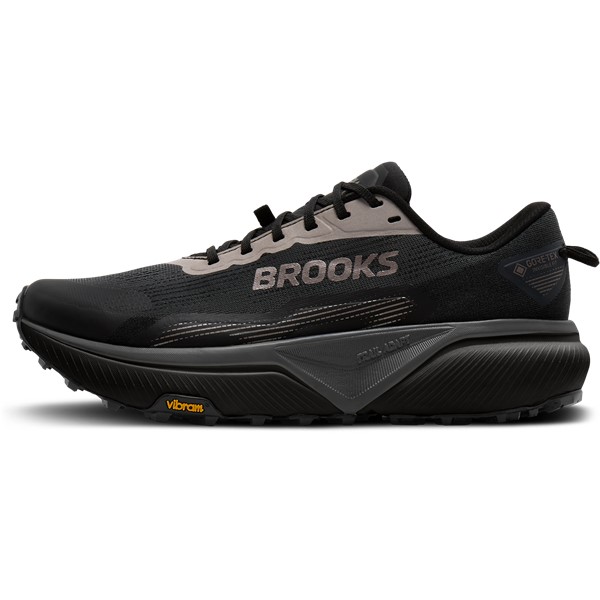 Vodoodporne moške trail superge Brooks Cascadia 20 GTX z blaženjem DNA FLASH v2, tehnologijo TrailAdapt in podplatom Vibram Megagrip za tehnične poti ter mokre razmere.