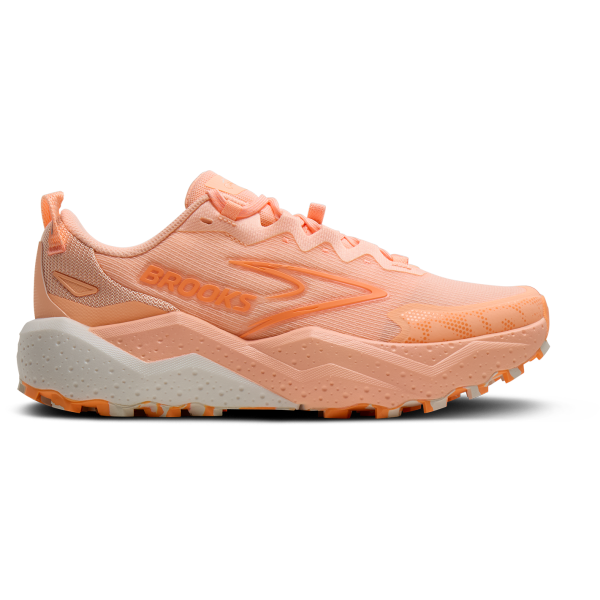 BROOKS Caldera 8 ženske trail superge nudijo vrhunsko DNA LOFT v3 blaženje, stabilnost in odličen oprijem TrailTack Green podplata. Idealne za ultra trail in dolge razdalje.
