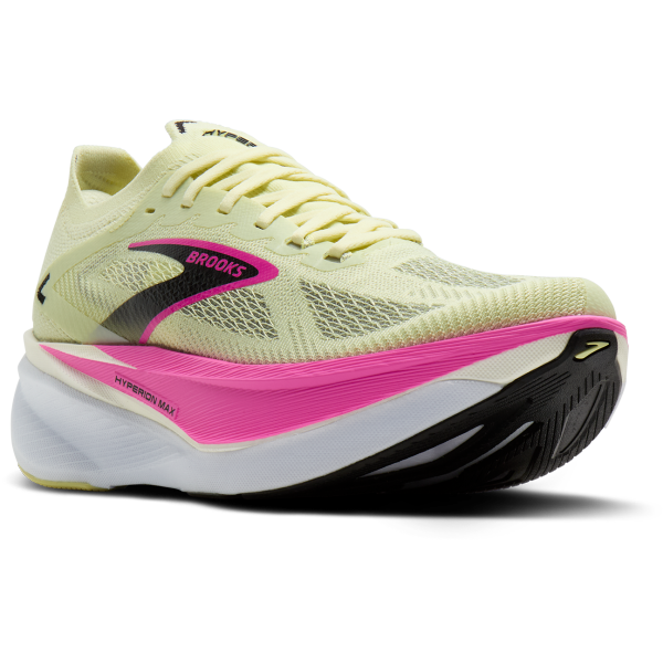 Iščeš hitrejši tempo? Ženske BROOKS Hyperion Max 3 z DNA GOLD peno in SpeedVault ploščo zagotavljajo maksimalno odzivnost, manj napora in več hitrosti. Odkrij svojo novo tekmovalno prednost!