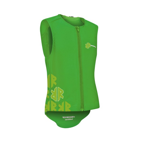 Komperdell Air Vest Green – otroška zaščita za hrbet z najvišjo varnostjo EN 1621. Lahka, prožna in udobna, idealna za smučanje in deskanje. Pralna in odporna na udarce. Nakupuj varno v AS Sport Outlet!