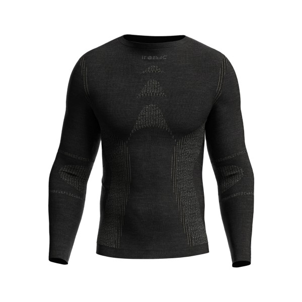 Moška smučarska spodnja majica IRON-IC T-SHIRT MERINO 7.1 je visokokakovosten kos oblačila, zasnovan za aktivnosti na snegu in v zimskih razmerah. Izdelano je iz lahke, prožne tkanine Exyra Light, ki zagotavlja izjemno dihanje in udobje.