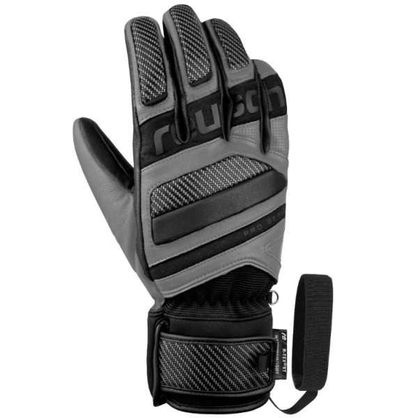 Reusch Henrik Kristoffersen Signature – ekskluzivne usnjene smučarske rokavice z R-LOFT™ izolacijo, karbonsko zaščito in popolnim oprijemom. Elegantna izbira za zahtevne smučarje. Na voljo pri AS Sport Outlet.