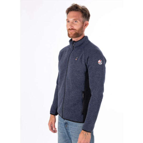 Topel in zračen moški midlayer AULP Ronal za smučanje, pohodništvo in outdoor aktivnosti. Lahek, raztegljiv in udoben srednji sloj. AS Sport Outlet.