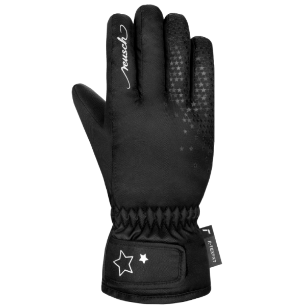Naj bodo male roke tople in suhe! Otroške smučarske rokavice Reusch Alice R-TEX® XT BK nudijo vrhunsko zaščito pred snegom, vetrom in mrazom. Vodoodporne, tople in udobne – popolne za mlade smučarke. Odkrij kolekcijo Reusch pri AS Sport Outlet!