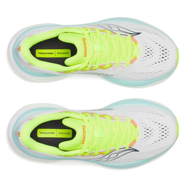 Saucony Ride 19 ženske tekaške superge zagotavljajo vrhunsko blaženje PWRRUN , lahkotnost in odzivnost za vsak tek. Popolna izbira za trening, dolge razdalje in vsakodnevni tek.