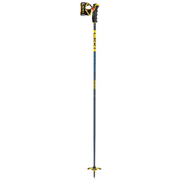 Smučarske palice LEKI Spitfire 3D s kakovostnim aluminijem HTS 6.5, ergonomskim Pro G ročajem in inovativnim Trigger 3D sistemom zagotavljajo popoln nadzor, varnost in udobje pri freeride smučanju.