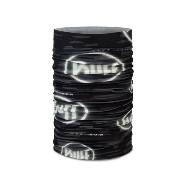 Topla in vsestranska BUFF® tuba Nedre Graphit nudi zaščito pred soncem, vetrom in mrazom. Idealna za tek, smučanje, pohodništvo in outdoor aktivnosti.