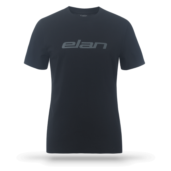 Unisex majica ELAN T-SHIRT LSTY LOGO BLACK
