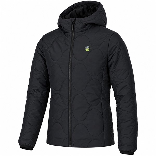 Moška jakna ELAN DEMO MENS PADDED JACKET s sintetično izolacijo ALTO in trpežno najlonsko zunanjo tkanino. Vodoodbojna obdelava DWR zagotavlja zaščito pred rahlim dežjem in sneženjem. Jakna ima dva stranska žepa in nastavljiv spodnji rob. Primerna je za vsakodnevno uporabo, sprehode, potovanja, prosti čas in druge zimske aktivnosti.