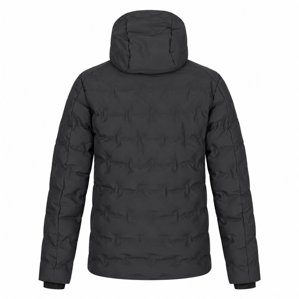 Moška smučarska jakna 2117 MALA BLACK v elegantni črni barvi. Petplastna konstrukcija iz 100 % recikliranega poliestra in membrana Tritech zagotavljata vodni stolpec 15.000 mm ter zračnost 15.000 g/m²/24 h. Izolacija ALTO Wool vsebuje 30 % volne in 70 % recikliranega poliestra. Jakna ima toplotno oblikovano brezšivno zasnovo, vodoodporne zadrge, nastavljivo kapuco, odstranljivo snežno manšeto in praktične žepe.