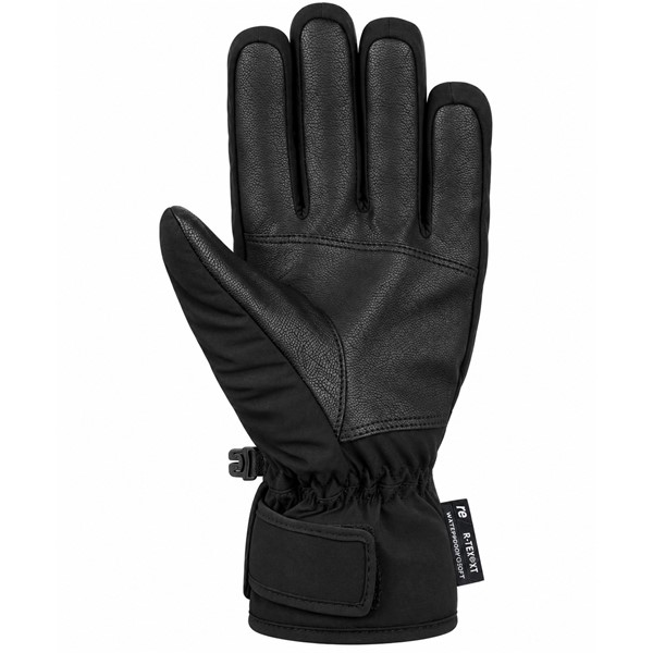 Moške smučarske rokavice REUSCH SKI RACE VC R-TEX® XT v črno-beli barvni kombinaciji. Nepremočljiva in zračna membrana R-TEX® XT, sintetična izolacija R-LOFT™, dlan Quantum PU, mehka zaščita členkov in prstov, podloga MicroActive ter nastavljivo zapenjanje na ježka zagotavljajo toploto, udobje in športen videz med smučanjem.