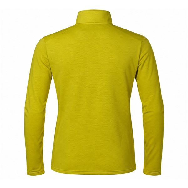 Moški tehnični smučarski puli HALTI JAAKO AVOCADO OIL GREEN v elegantni olivno zeleni barvi. Lahek material Active Dry Sport Knit iz 94 % recikliranega poliestra in 6 % elastana, mrežasto strukturirana notranjost ter visok ovratnik zagotavljajo učinkovito odvajanje vlage, zračnost in svobodo gibanja pri smučanju, pohodništvu ter drugih športnih aktivnostih.