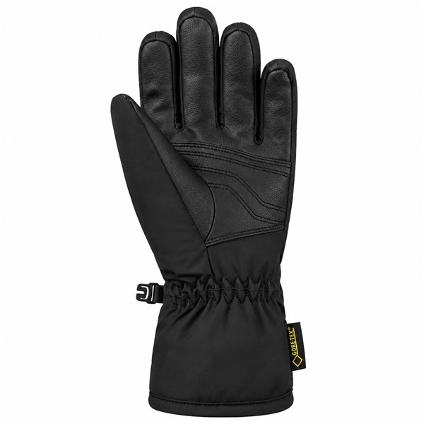 Otroške smučarske rokavice REUSCH TOMMY GTX® VELCRO v črno-rožnati barvni kombinaciji BLACK/PINK. Nepremočljiva membrana GORE-TEX®, izolacija TecFill™, podloga MicroActive in nastavljivo zapenjanje na ježka zagotavljajo toploto, zaščito in udobje med smučanjem.