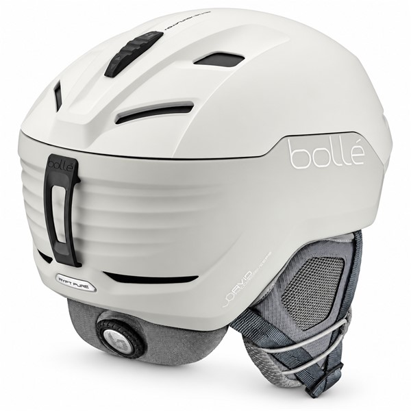 Smučarska čelada BOLLÉ RYFT PURE v elegantni svetli barvni kombinaciji WHITE MATTE GREY. Hibridna konstrukcija Hybrid Shell, zaščitna tehnologija AViD Progressive EPS, šest nastavljivih prezračevalnih odprtin, sistem Click-To-Fit™, udobne 3D ušesne blazinice in odstranljiva notranja podloga zagotavljajo kakovostno zaščitno funkcionalnost, udobje in sodoben športni videz.