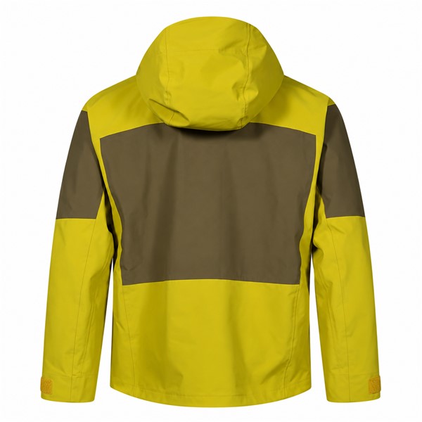 Unisex smučarska jakna HALTI Rizle 3L DX Avocado Oil Green v atraktivni olivno zeleni in rumeni barvni kombinaciji G53. Napredna trislojna membrana DrymaxX Nano zagotavlja vodni stolpec 25.000 mm in zračnost 20.000 g/m²/24 h. Jakna ima dodatne toplotne panele PrimaLoft Thermo Fleece, popolnoma lepljene šive, prezračevanje pod pazduhami, vodoodbojne zadrge, nastavljivo kapuco in notranjo snežno zaščito.