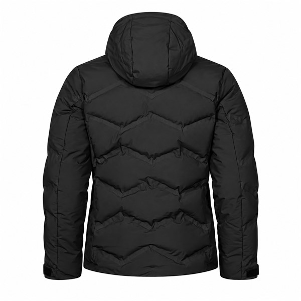 Ženska smučarska puhovka HALTI Nordic Arcty II Black v elegantni črni barvi P99 Black. Napredna brezšivno varjena izolacijska konstrukcija Microtherm Arcty, sintetična izolacija Microtherm Thermofill iz 100 % recikliranega poliestra in vodoodporen material X-Welded zagotavljajo učinkovito zaščito pred mrazom in vlago. Jakna ima vodni stolpec 15.000 mm, zračnost 15.000 g/m²/24 h, fiksno nastavljivo kapuco, prezračevalne odprtine, vodoodbojno sprednjo zadrgo in notranjo snežno zaščito.