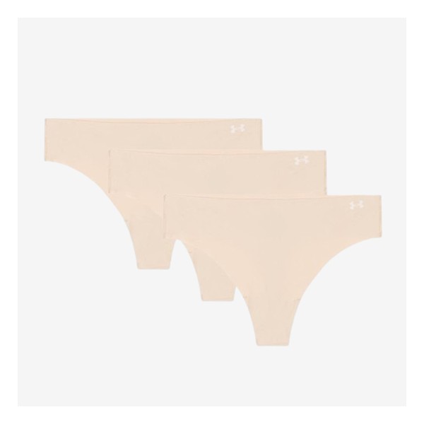 Ženske spodnjice Under Armour Pure Stretch NS Thong zagotavljajo udobje in prilagodljivost skozi ves dan. Izdelane iz mehkega in elastičnega materiala, nudijo brezšivno zasnovo za minimalno draženje in optimalno prileganje. Idealne za vsakodnevno nošenje.