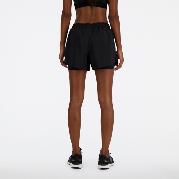 Ženske športne kratke hlače New Balance Sport Essentials 2-in-1 Short 3