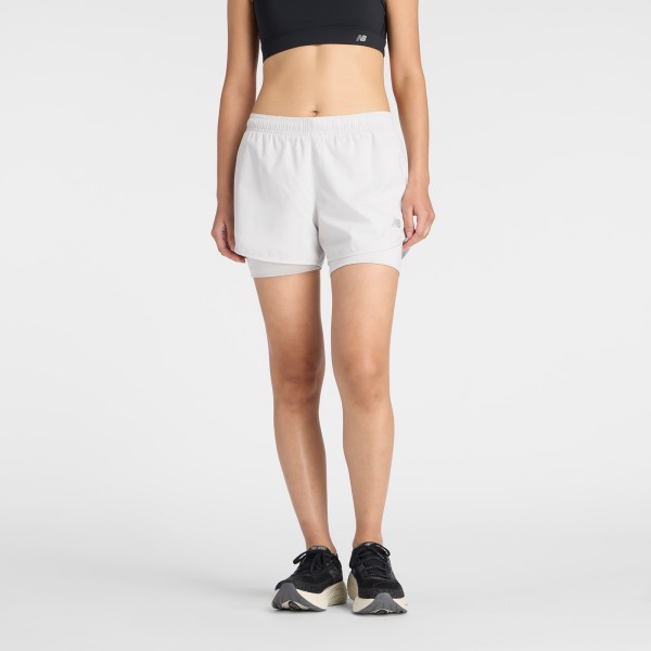 Ženske športne kratke hlače New Balance Sport Essentials 2-in-1 Short 3