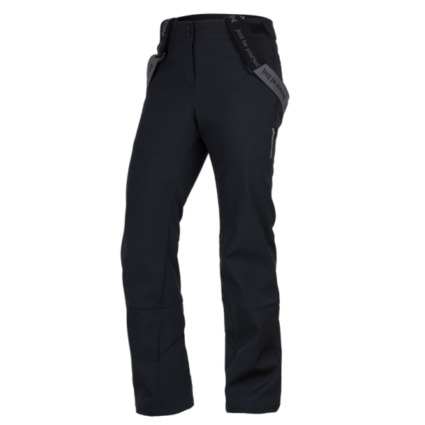 Odkrijte udobne in tople ženske softshell smučarske hlače Northfinder Taya z vodnim stolpcem 10.000 mm, zračnostjo 5.000 g/m²/24 h, notranjimi gamašami in ojačanim spodnjim delom. Idealne zimske hlače za smučanje z odlično zaščito proti vetru in vlagi.