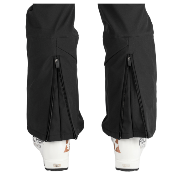 Odkrijte udobne in tople ženske softshell smučarske hlače Northfinder Taya z vodnim stolpcem 10.000 mm, zračnostjo 5.000 g/m²/24 h, notranjimi gamašami in ojačanim spodnjim delom. Idealne zimske hlače za smučanje z odlično zaščito proti vetru in vlagi.