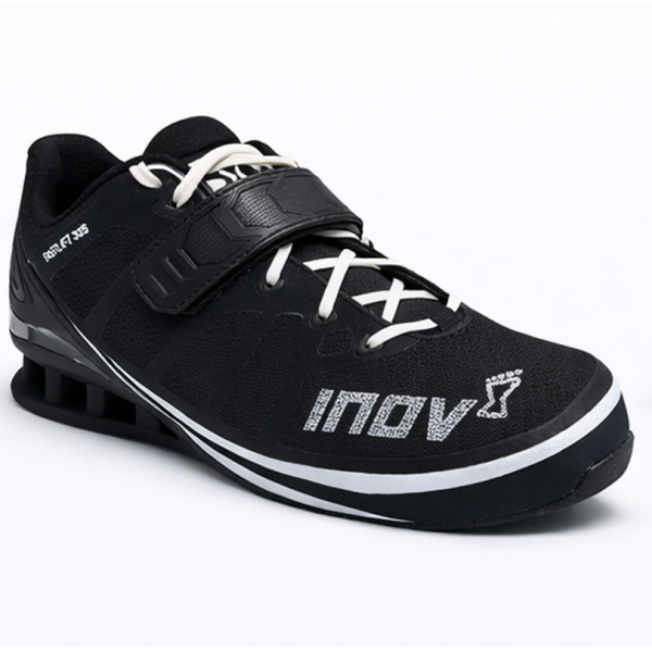Ženske weightlifting superge INOV8 FASTLIFT 325 za maksimalno stabilnost in moč pri dvigovanju uteži. Lahka konstrukcija, Power-Truss peta in vrhunski oprijem za CrossFit in fitness trening.