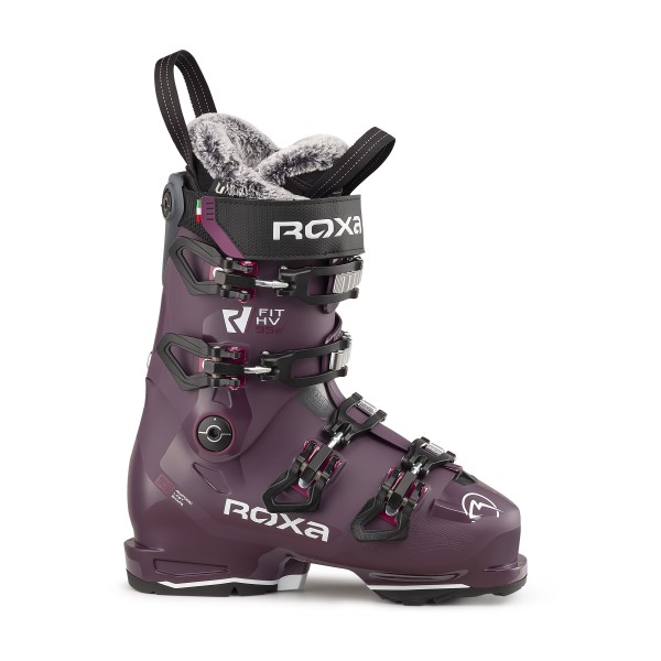 Ženski smučarski čevlji ROXA R/FIT HV 95 W – GW ponujajo popolno kombinacijo udobja, topline in nadzora. Flex 95, širše BioFit kopito in toplotno oblikovljiv notranji čevelj za vrhunsko prileganje. Na voljo na AS Sport Outlet!