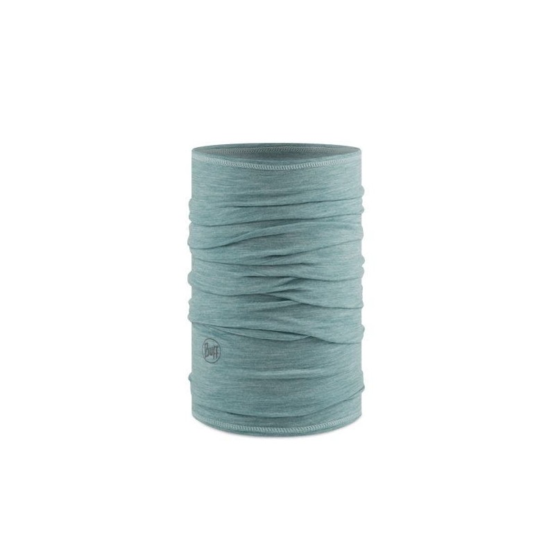 BUFF® večnamenska tuba izdelana iz 100% naravne volne Merino, tanko tkanje z gostoto 125 g/m2. Je lahka in vsestranska, idealna kot osnovni zaščitni sloj za večino vremenski razmer.