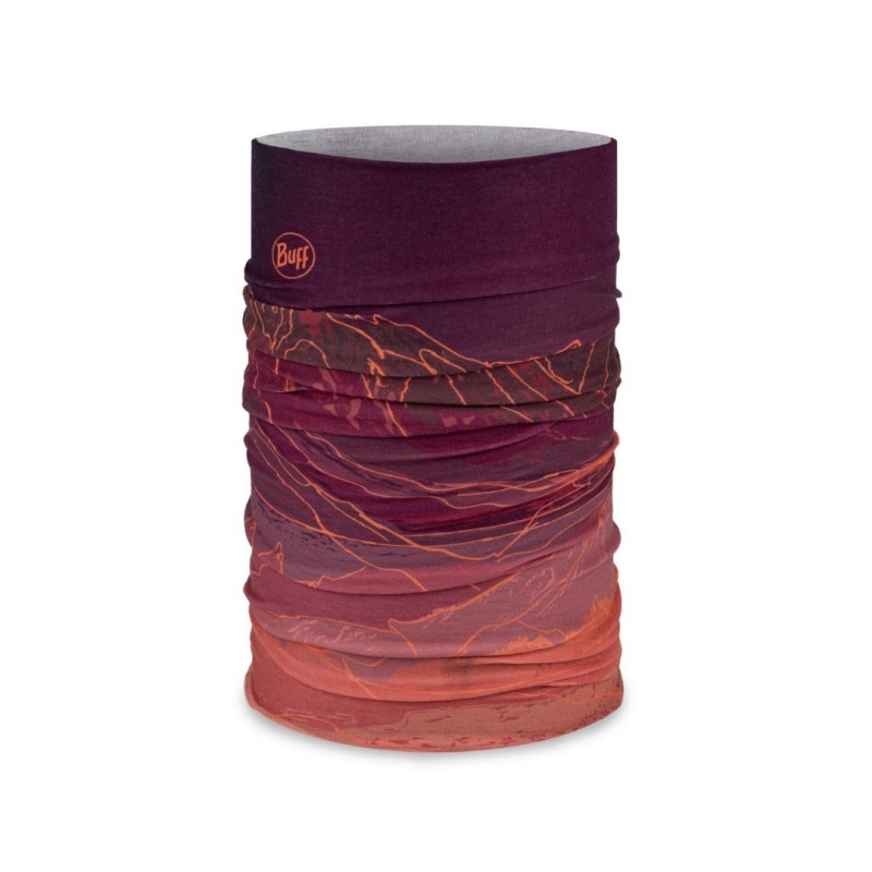 Topla, raztegljiva in večnamenska BUFF® tuba Unal Garnet za zaščito pred soncem, vetrom in mrazom. Idealna za tek, smučanje, pohodništvo in outdoor aktivnosti.