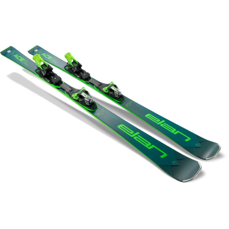Elan ACE SL Fusion X 25/26 – vrhunske slalomske smuči z Ace Arrow tehnologijo in titanovo ojačitvijo. Odlična stabilnost, moč in natančnost za dinamične zavoje.