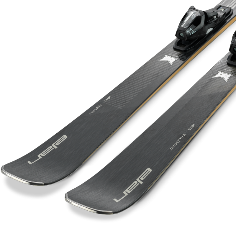 Elan Wildcat 83 Black Edition – ekskluzivne ženske smuči s karbonsko in titanlovo konstrukcijo za vrhunsko stabilnost, natančnost in slog. AS Sport Outlet.