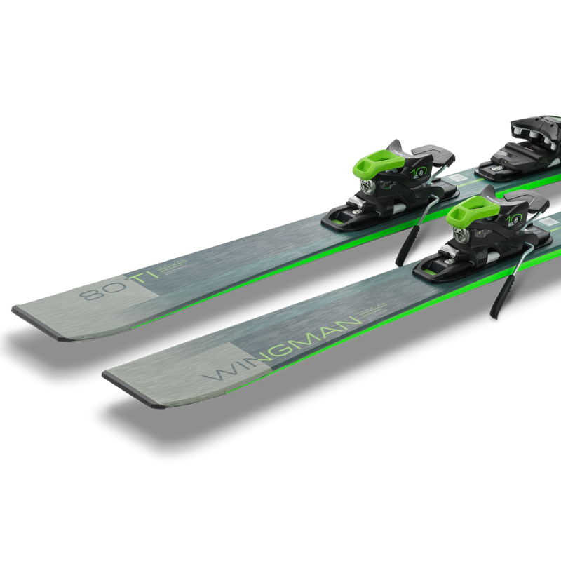 Smuči Elan Wingman 80 Ti 2025/26 – stabilne, odzivne in natančne smuči za popoln nadzor na urejenih progah. Izberite moč, zanesljivost in udobje. AS Sport Outlet.