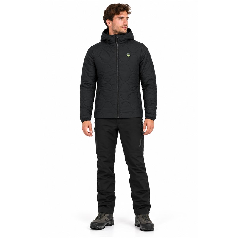 Moška jakna ELAN DEMO MENS PADDED JACKET s sintetično izolacijo ALTO in trpežno najlonsko zunanjo tkanino. Vodoodbojna obdelava DWR zagotavlja zaščito pred rahlim dežjem in sneženjem. Jakna ima dva stranska žepa in nastavljiv spodnji rob. Primerna je za vsakodnevno uporabo, sprehode, potovanja, prosti čas in druge zimske aktivnosti.